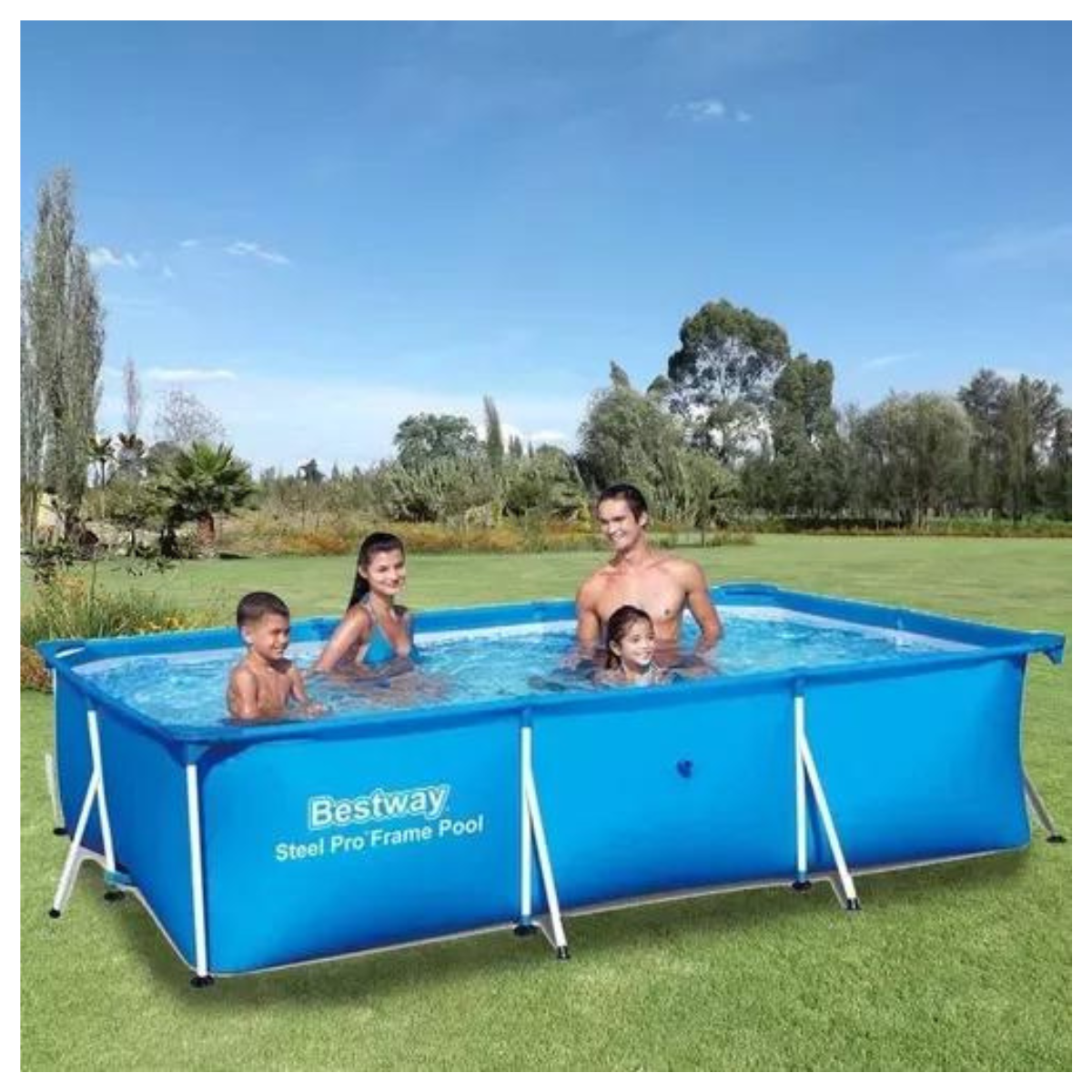 Piscina Rectangular Familiar 2.2m x 1.5m