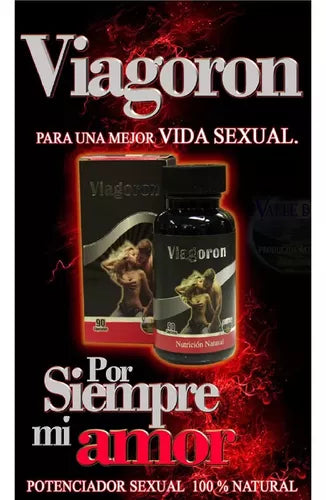 Viagoron - Capsulas para aumentar el placer 100% Natural