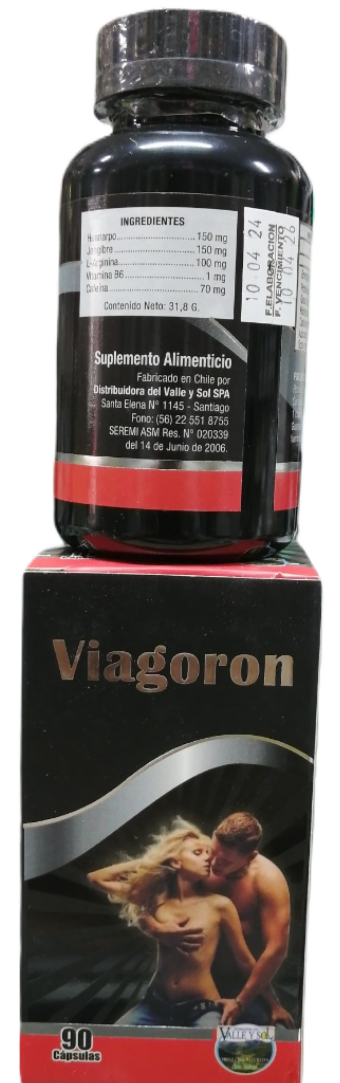 Viagoron - Capsulas para aumentar el placer 100% Natural