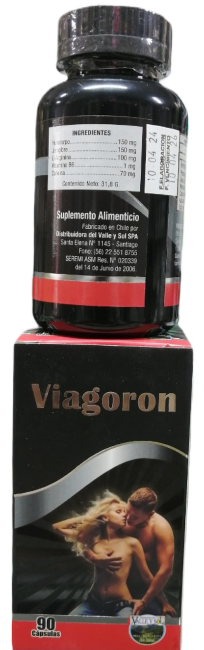 Viagoron - Capsulas para aumentar el placer 100% Natural